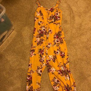Floral jumpsuit